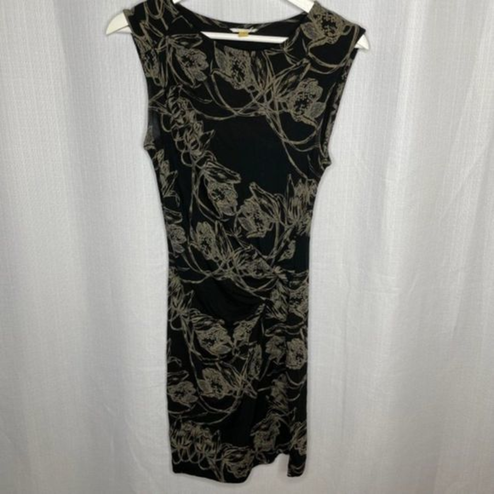 Leifsdottir Anthropologie Gathered Wrap Dress